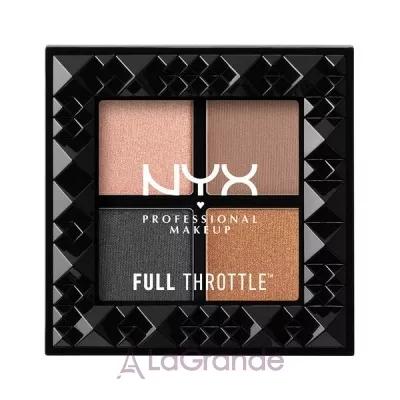 NYX Professional Makeup Full Throttle Shadow Palette ҳ   4-