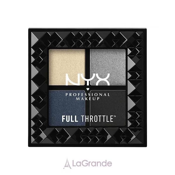 NYX Professional Makeup Full Throttle Shadow Palette ҳ�� ��� ���� 4-��������