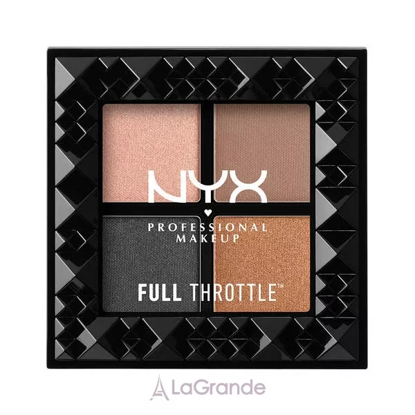 NYX Professional Makeup Full Throttle Shadow Palette ҳ�� ��� ���� 4-��������