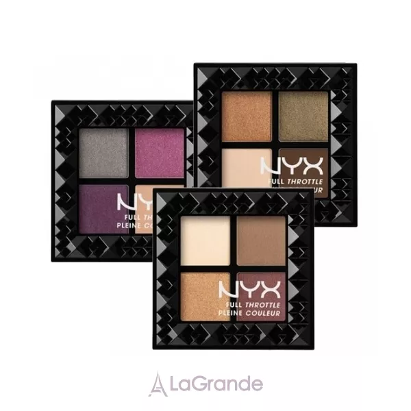 NYX Professional Makeup Full Throttle Shadow Palette ҳ�� ��� ���� 4-��������