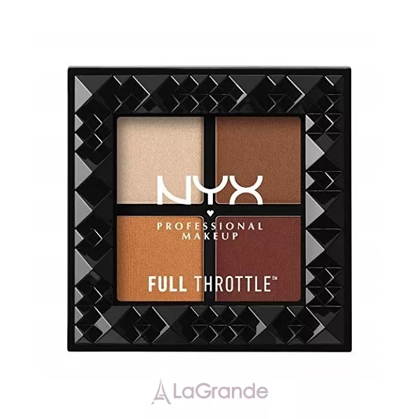 NYX Professional Makeup Full Throttle Shadow Palette ҳ�� ��� ���� 4-��������