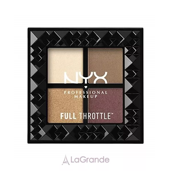 NYX Professional Makeup Full Throttle Shadow Palette ҳ�� ��� ���� 4-��������