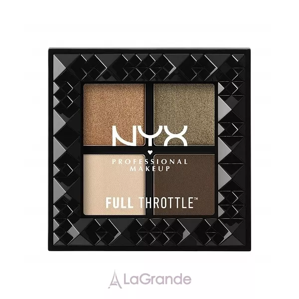 NYX Professional Makeup Full Throttle Shadow Palette ҳ�� ��� ���� 4-��������
