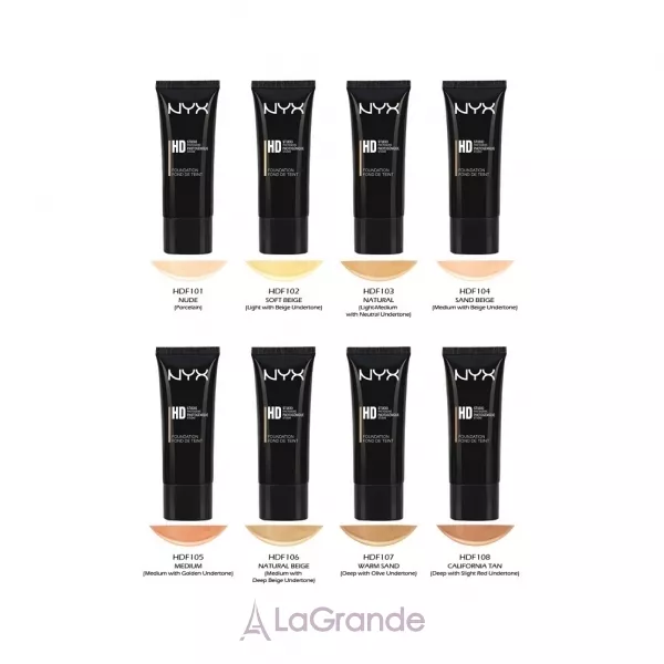 NYX Professional Makeup HD High Definition Foundation ��������� ����
