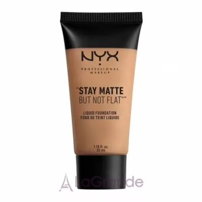 NYX Professional Makeup Stay Matte But Not Flat Liquid Foundation  