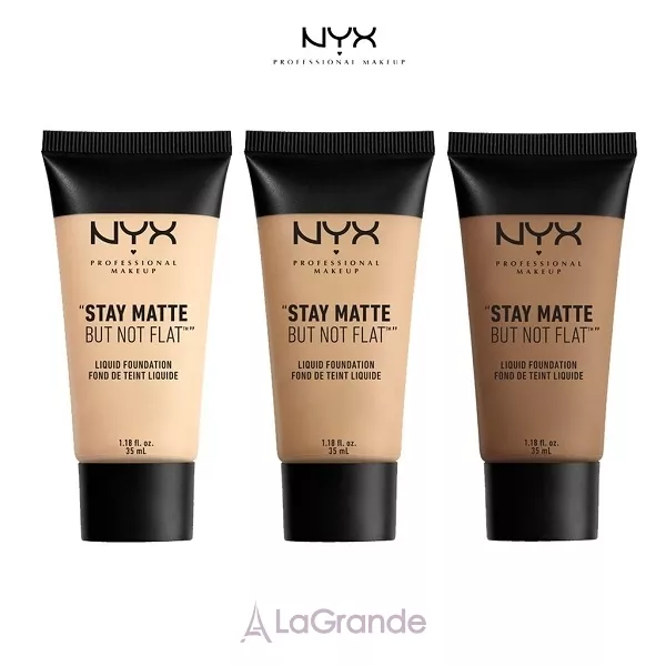 NYX Professional Makeup Stay Matte But Not Flat Liquid Foundation ��������� ������