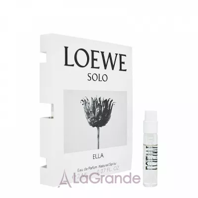 Loewe Solo Loewe Ella  