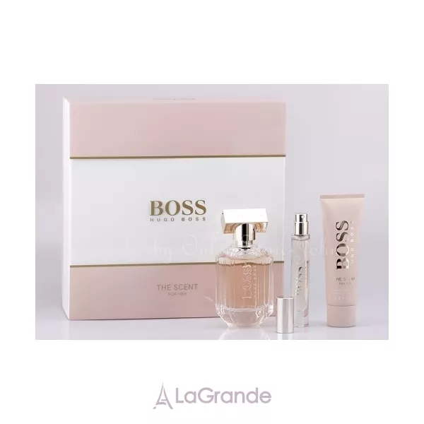 Hugo Boss Boss The Scent For Her ����� (��������������� ���� 100 �� + ��������� 7.5 �� + ���� ��� ���� 50 ��)