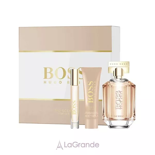 Hugo Boss Boss The Scent For Her ����� (��������������� ���� 100 �� + ��������� 7.5 �� + ���� ��� ���� 50 ��)