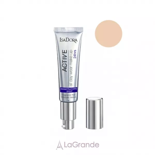 IsaDora Active All Day Wear Make-Up 24hrs Foundation ������ ��������� ����