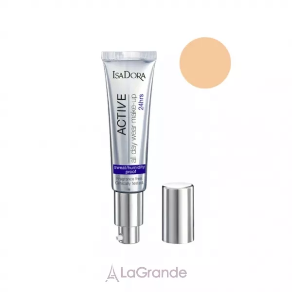IsaDora Active All Day Wear Make-Up 24hrs Foundation ������ ��������� ����
