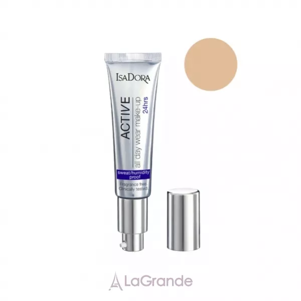 IsaDora Active All Day Wear Make-Up 24hrs Foundation ������ ��������� ����
