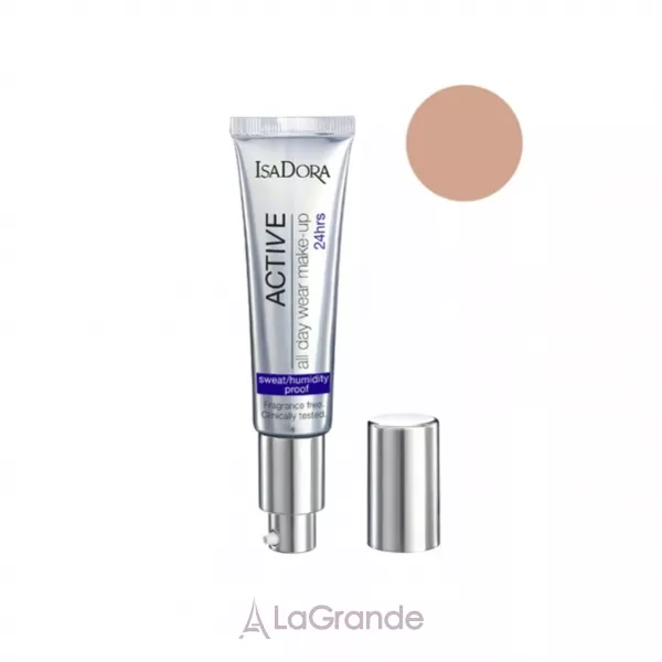 IsaDora Active All Day Wear Make-Up 24hrs Foundation ������ ��������� ����
