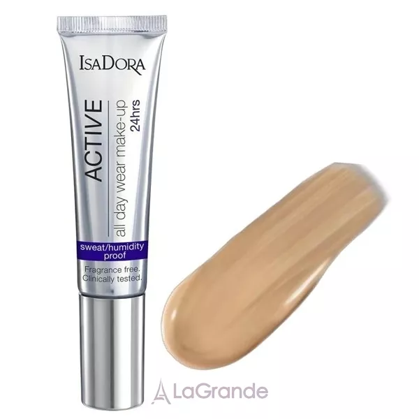 IsaDora Active All Day Wear Make-Up 24hrs Foundation ������ ��������� ����