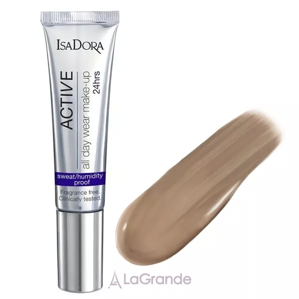 IsaDora Active All Day Wear Make-Up 24hrs Foundation ������ ��������� ����