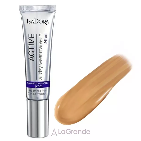 IsaDora Active All Day Wear Make-Up 24hrs Foundation ������ ��������� ����