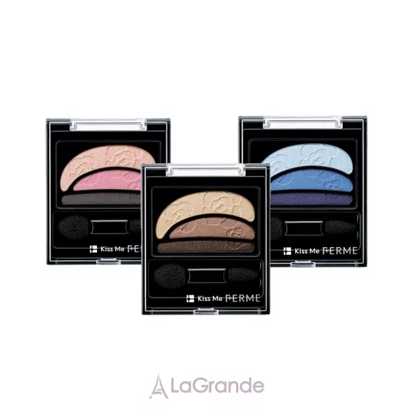 Isehan Kiss Me Ferme Eyeshadow ���� ������� � �������� 3D