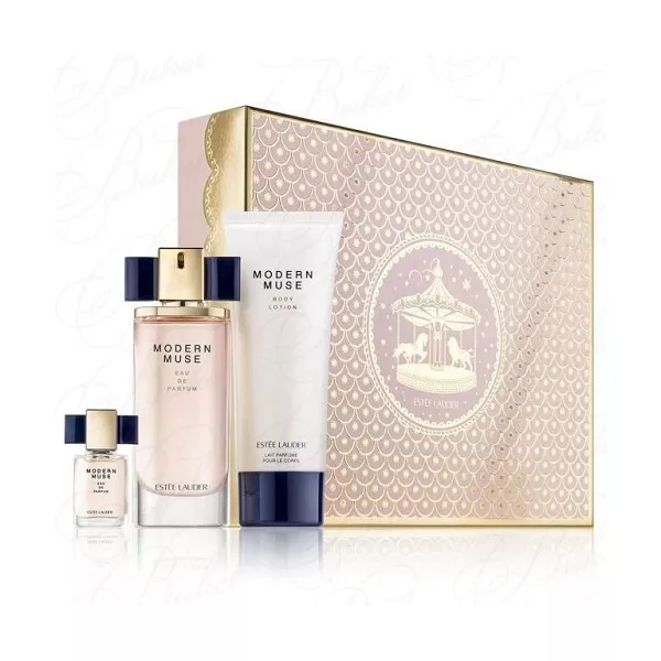 Estee Lauder Modern Muse ����� (��������������� ���� 50 �� + ��������� 4 �� + ������ ��� ���� 100 ��)