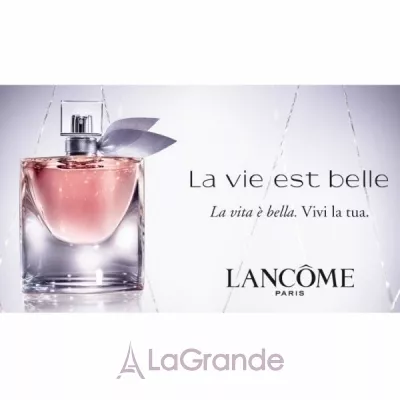 Lancome La Vie Est Belle  (  50  +   L'Absolu Rouge 1.6  (378) +    Hypnose Mascara 2 )