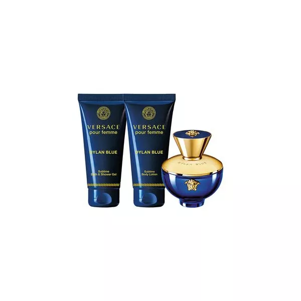 Versace Pour Femme Dylan Blue ���� (����������� ���� 50 �� + ���� ��� ���� 50 �� + ������� ��� ��� 50 ��)