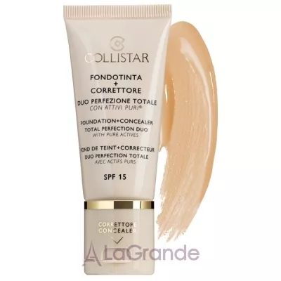 Collistar Foundation + Concealer Total Perfection Duo  