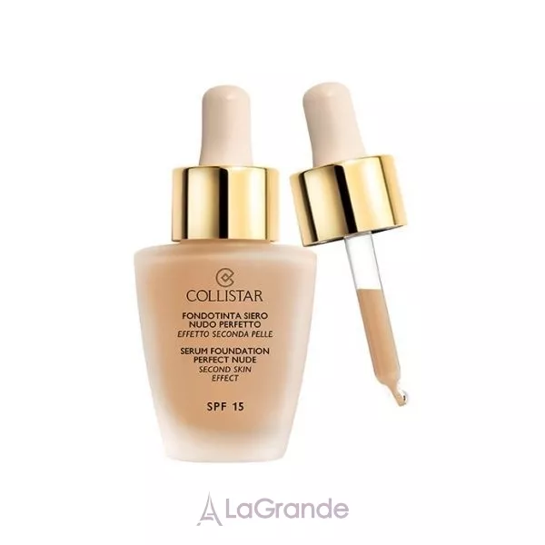 Collistar Serum Foundation Perfect Nude Second Skin Effect SPF 15 ��������� ����-���������