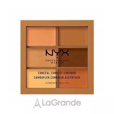NYX Professional Makeup Palette Conceal Correct Contour     