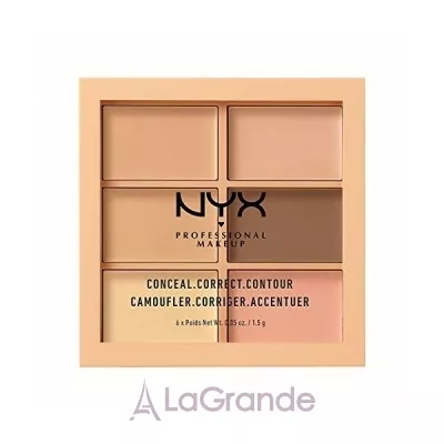 NYX Professional Makeup Palette Conceal Correct Contour     