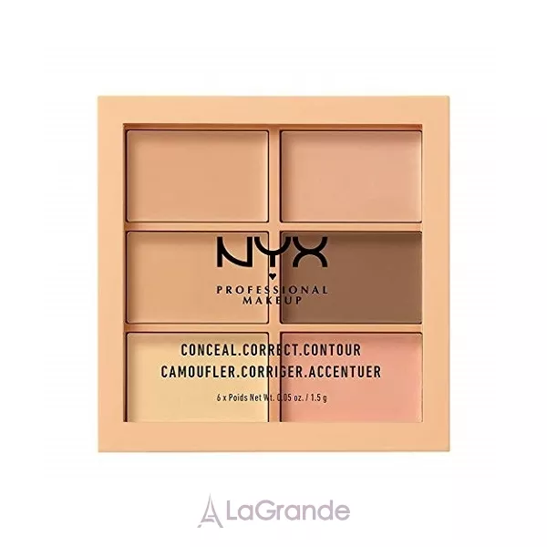 NYX Professional Makeup Palette Conceal Correct Contour ������� �������������� ������� ��� ����