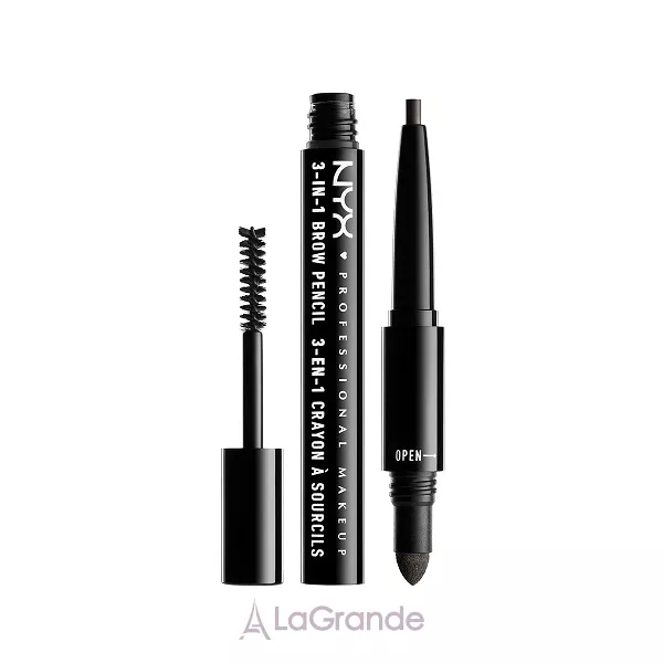 NYX Professional Makeup Brow Pencil 3-In-1 �������� ��� ������ 3 � 1