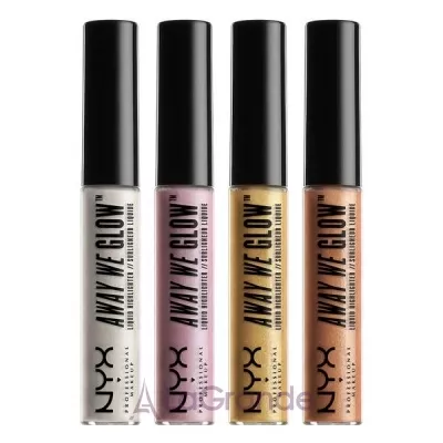 NYX Professional Makeup Away We Glow Liquid Highlighter  