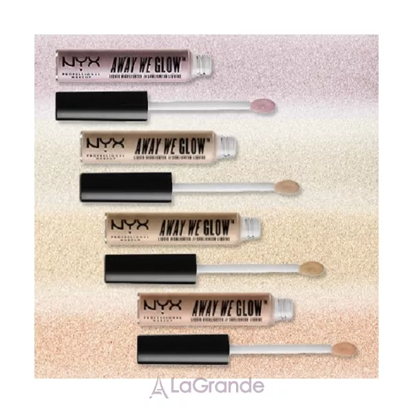 NYX Professional Makeup Away We Glow Liquid Highlighter ��������� �����