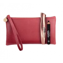 Deborah A Touch Of Red Pochette ����� (���� 24 Ore Instant Maxi Volume + ����-�������� Eyeshadow & Kajal Pencil 01 + ����������)