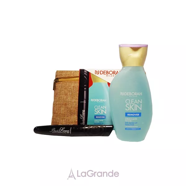 Deborah Promo Pochette 2017 ����� (���� Black+Long + �������� ��� ������ ������� � ���� Clean Skin Remover + ����������)
