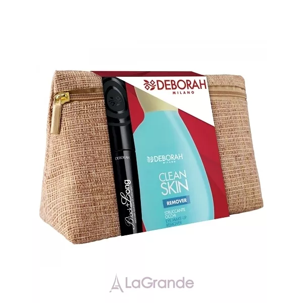Deborah Promo Pochette 2017 ����� (���� Black+Long + �������� ��� ������ ������� � ���� Clean Skin Remover + ����������)