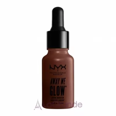 NYX Professional Makeup Away We Glow Liquid Booster г   