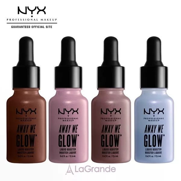 NYX Professional Makeup Away We Glow Liquid Booster ������ ��������� ��� ����