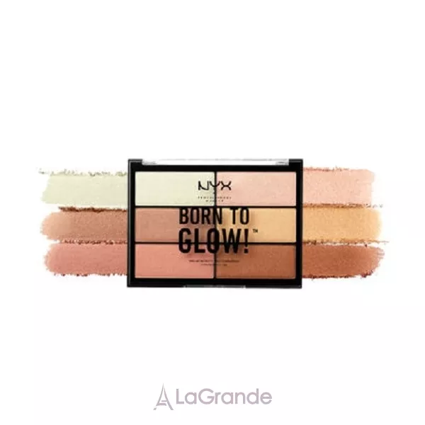 NYX Professional Makeup Born To Glow Highlighting Palette ������� ��� ������������ �������