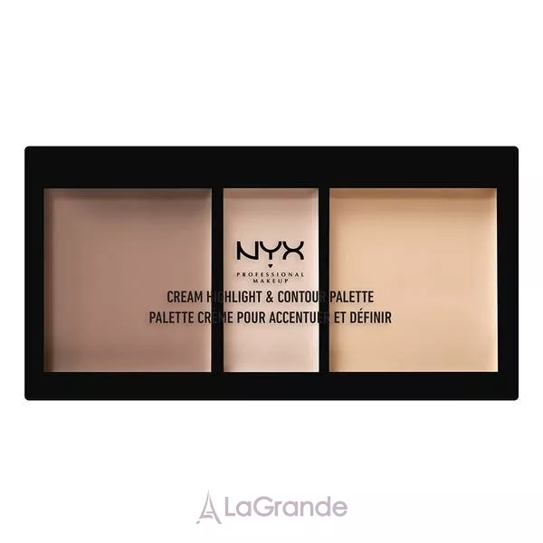NYX Professional Makeup Cream Highlight And Contour Palette ������� ��� �������������� ����
