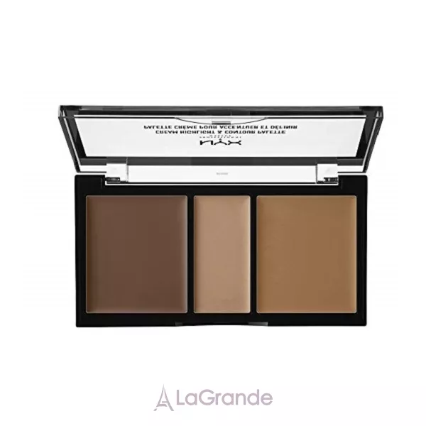 NYX Professional Makeup Cream Highlight And Contour Palette ������� ��� �������������� ����