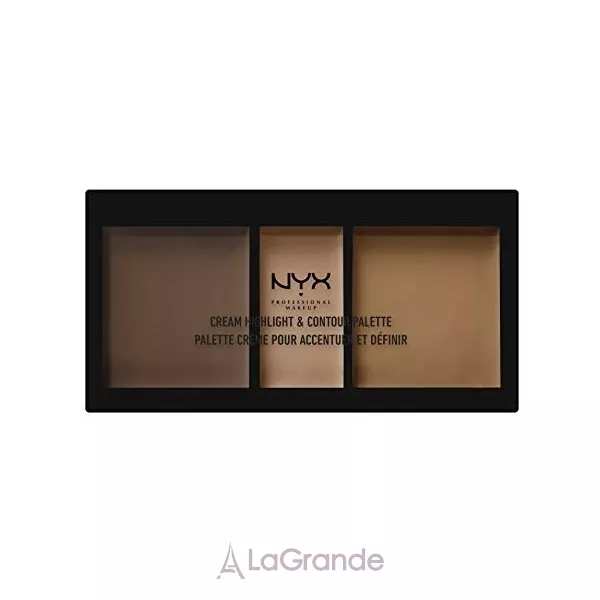 NYX Professional Makeup Cream Highlight And Contour Palette ������� ��� �������������� ����