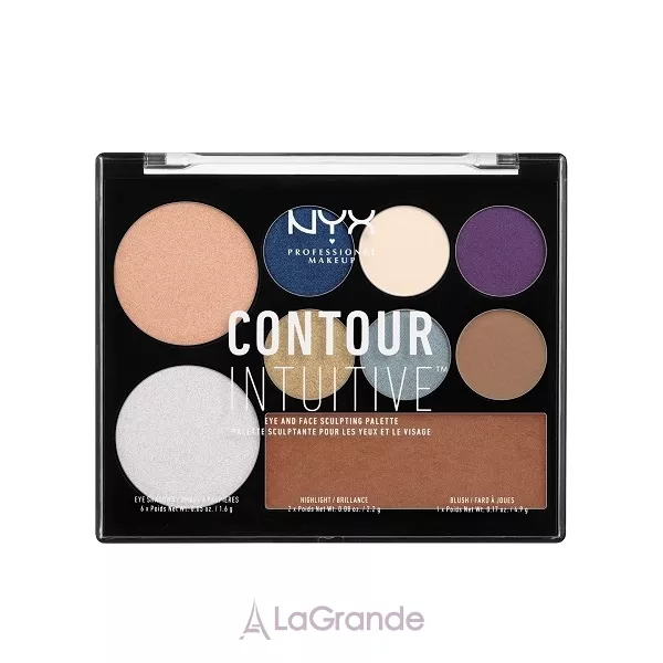 NYX Professional Makeup Contour Intuitive Palette ������� ��� ������� ����