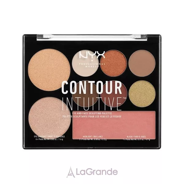 NYX Professional Makeup Contour Intuitive Palette ������� ��� ������� ����