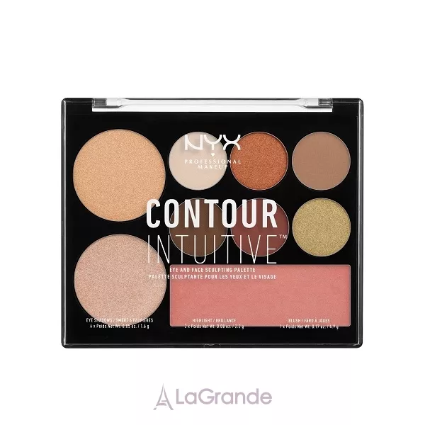 NYX Professional Makeup Contour Intuitive Palette ������� ��� ������� ����