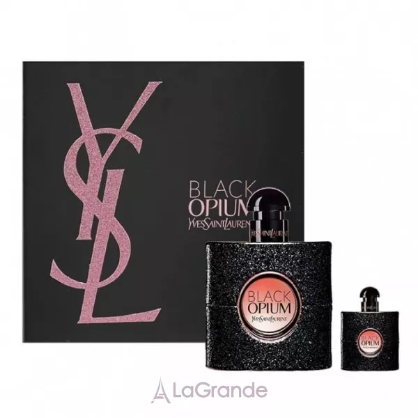 Yves Saint Laurent Black Opium ����� (��������������� ���� 50 �� + ��������������� ���� 7,5 ��)