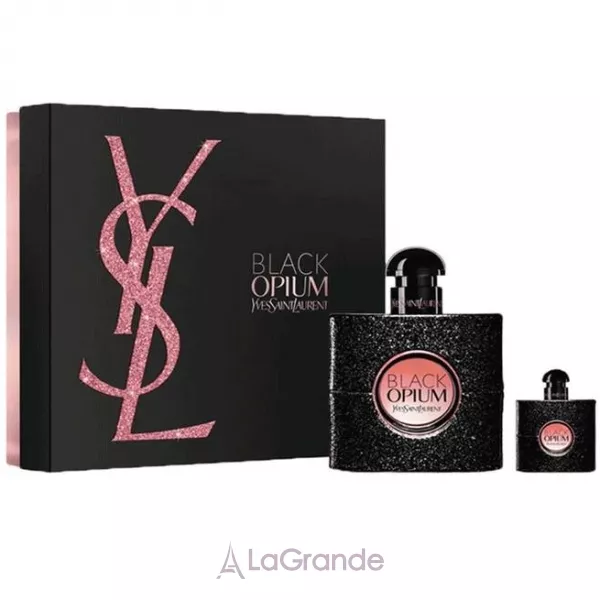 Yves Saint Laurent Black Opium ����� (��������������� ���� 50 �� + ��������������� ���� 7,5 ��)
