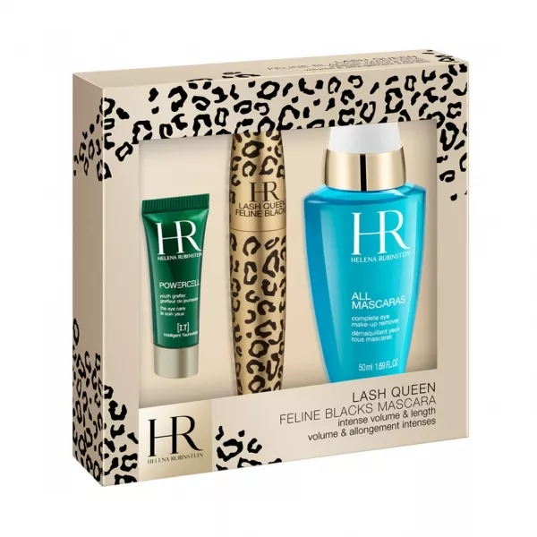 Helena Rubinstein Lash Queen Feline Blacks Mascara Set ����� (���� ��� ������ + ������ ��� ������ ������� + ���� ��� �����)