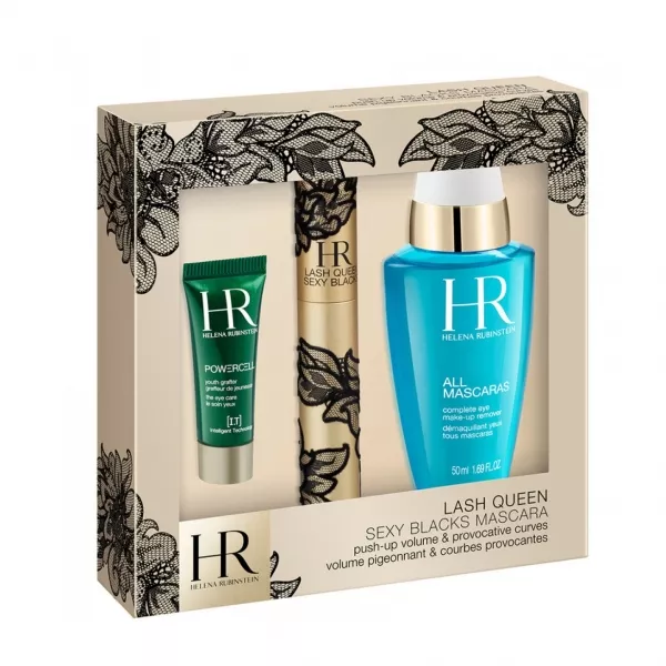 Helena Rubinstein Lash Queen Sexy Blacks Mascara Set ����� (���� ��� ������ + ������ ��� ��������� ���� + ���� ��� �����)