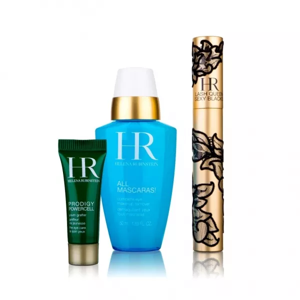 Helena Rubinstein Lash Queen Sexy Blacks Mascara Set ����� (���� ��� ������ + ������ ��� ��������� ���� + ���� ��� �����)