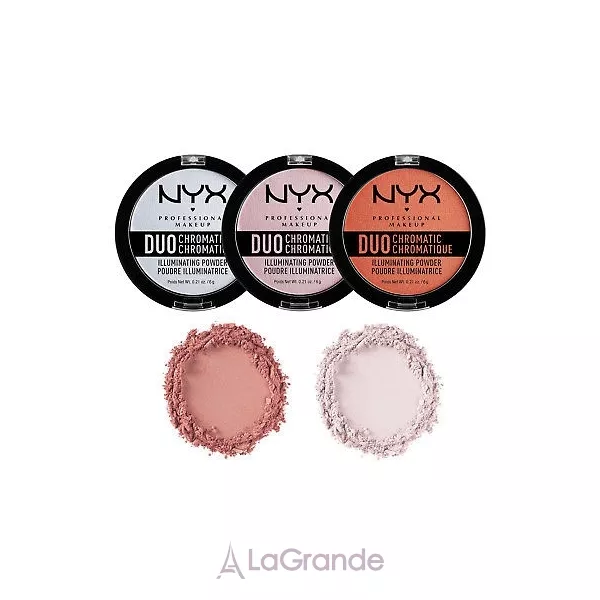 NYX Professional Makeup Duo Chromatic Illuminating Powder ��������� ��� �������